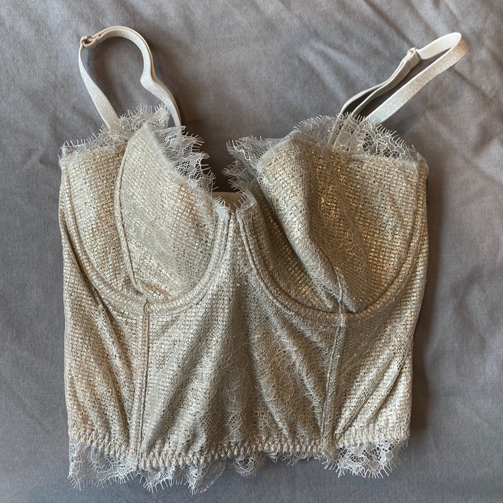 Gold Corset Top - Picture 2 of 4